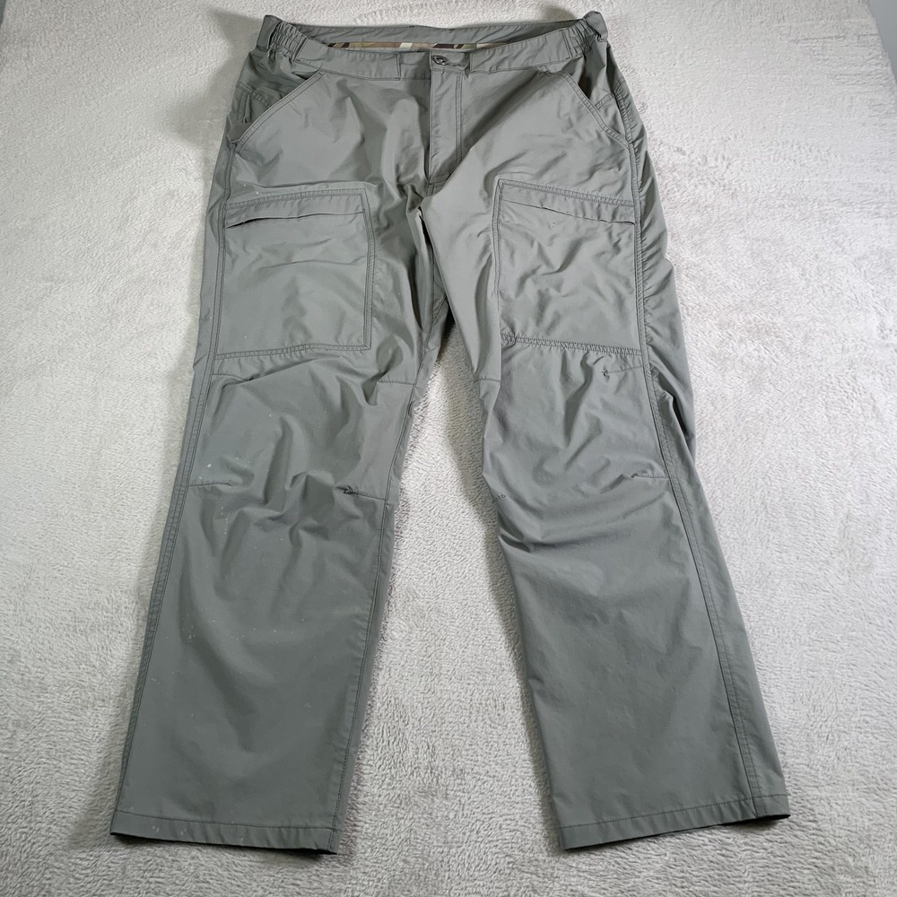 Free Soldier Cargo Pants Mens 38x29 Gray Nylon Stretch Lightweight Hiking Work‎